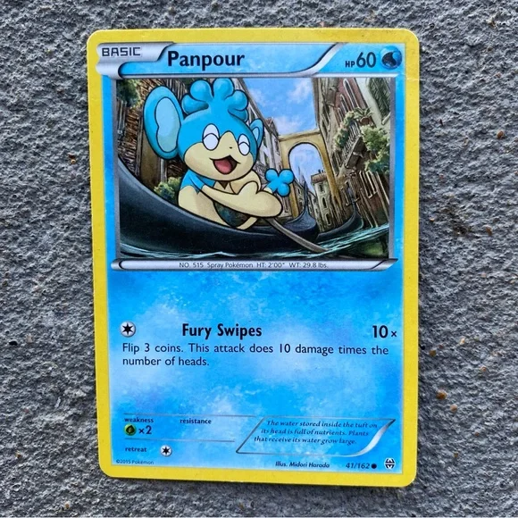 panpour pokemon card Amazon.com: Pokemon - Panpour (28) - BW main image 0
